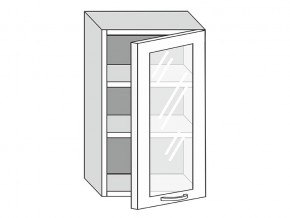 19.50.3 Шкаф настенный (h=913) на 500мм с 1-ой стекл. дверцей в Когалыме - kogalym.магазин96.com | фото