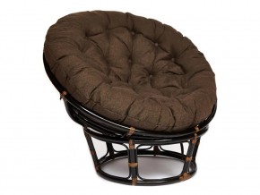 Кресло Papasan 23/01 W с подушкой Antique brown, ткань Коричневый в Когалыме - kogalym.магазин96.com | фото