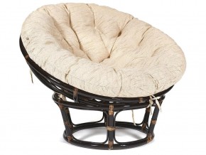 Кресло Papasan 23/01 W с подушкой Antique brown, ткань Старт в Когалыме - kogalym.магазин96.com | фото