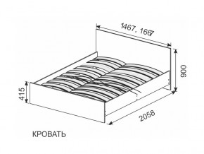 Кровать 1600х2000 ортопедическое основание в Когалыме - kogalym.магазин96.com | фото