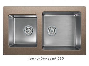 Мойка комбинированная Tolero twist TTS-840 Темно-бежевый 823 в Когалыме - kogalym.магазин96.com | фото