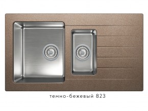 Мойка комбинированная Tolero twist TTS-890 Темно-бежевый 823 в Когалыме - kogalym.магазин96.com | фото