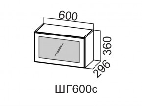 ШГ600с/360 Шкаф навесной 600/360 (горизонт. со стеклом) в Когалыме - kogalym.магазин96.com | фото